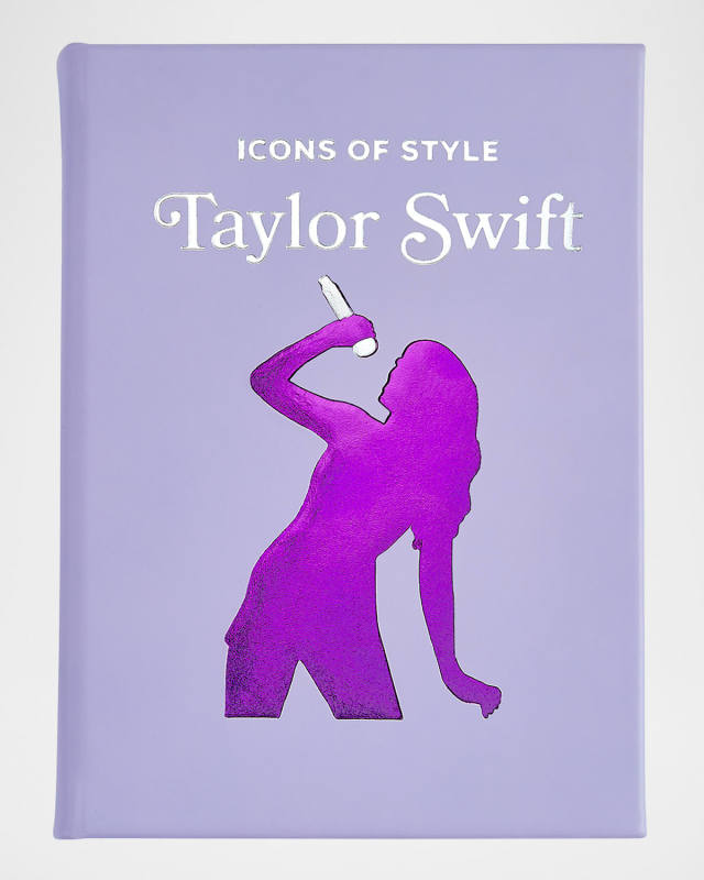 "Icons of Style: Taylor Swift" Leather-Bound Book by Glenys Johnson
